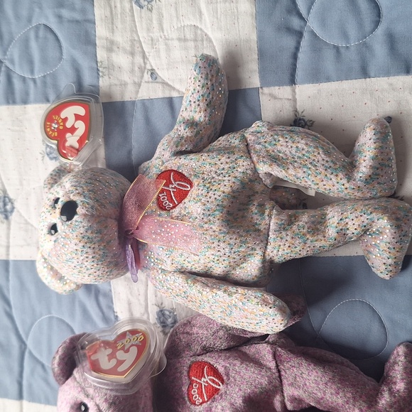 TY BEANIE BABIES SET OF 3- 1999,2000,2001 - Picture 4 of 8